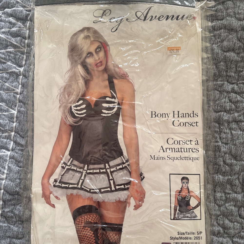 Leg Avenue Halloween Corset Size Small
